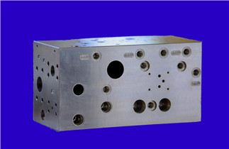 เหล็กกล้าคาร์บอนวัสดุชิ้นส่วนเครื่องจักร CNC, วาล์วควบคุมไฮดรอลิก