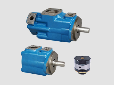 1200 รอบต่อนาทีปั๊ม Vickers เดียวไฮดรอลิกกับน้ำพุร้อน
