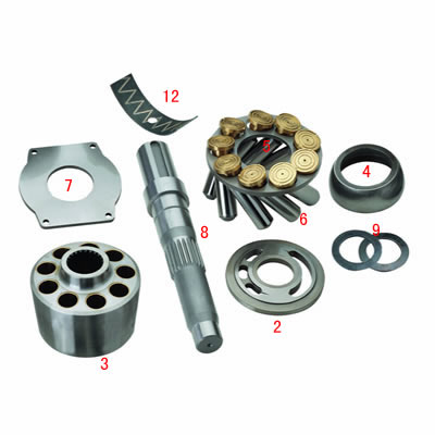 ชิ้นส่วนปั๊มไฮโดรลิก Rexroth A4VSO40 / 45/56/71/125/180/250/355