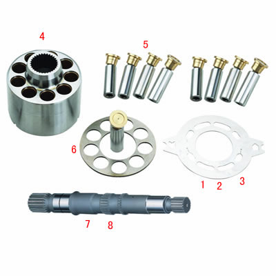 Sauer SPV90 42cc, 55cc, 100cc, ชิ้นส่วนอะไหล่ไฮโดรลิก Saucer 130cc สำหรับเครื่องจักร