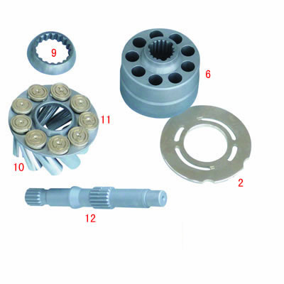 PVE19 / 21 Vickers ชิ้นส่วนปั๊มไฮดรอลิกสำหรับ 19cc, 21cc