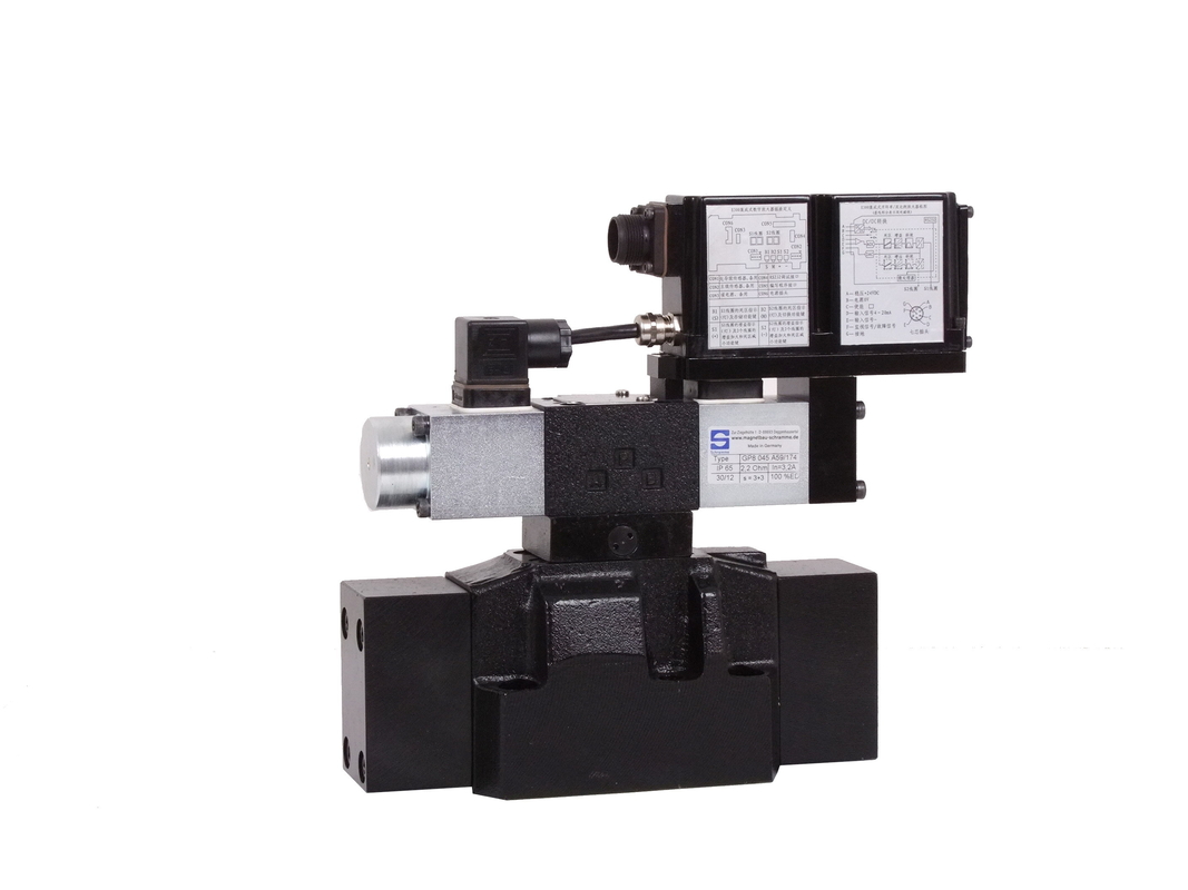 DPZO DL5 Hydraulic Proportional Valve Pilot ระบบเกียร์อัตโนมัติ O perated Servo ตามสัดส่วน L5 = เชิงเส้น