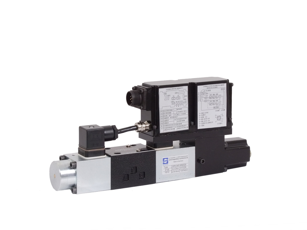 MA-DKZOR-T Hydraulic Proportional Direction Valve ความถี่สูง MA-DHZO-T 06 และ 10 เป็นไปตามมาตรฐาน ISO4401